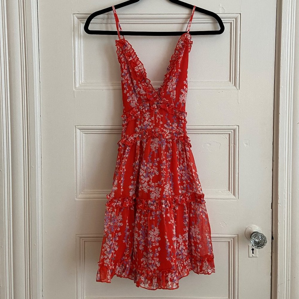 Petal & Pup Nailah Dress - Red, Size 4